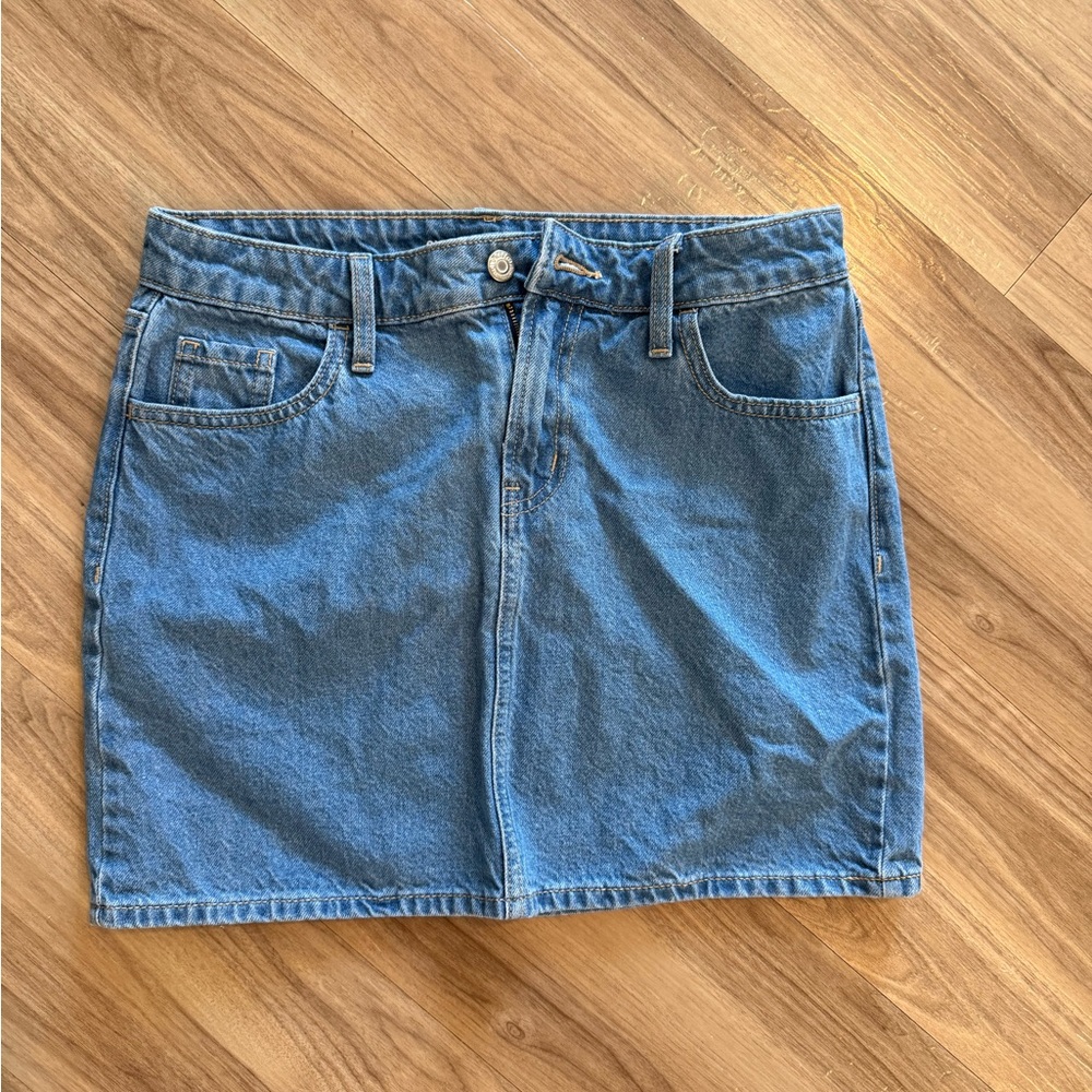 Old Navy Blue Denim Mini Skirt